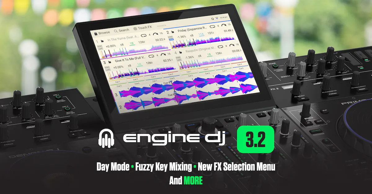 Engine DJ, juhtiv platvormidevaheliste DJ-tarkvaralahenduste arendaja, teatas Engine DJ 3.2 uuendusest. See värskendus toob uusi täiustusi nii Engine DJ OS-i ku